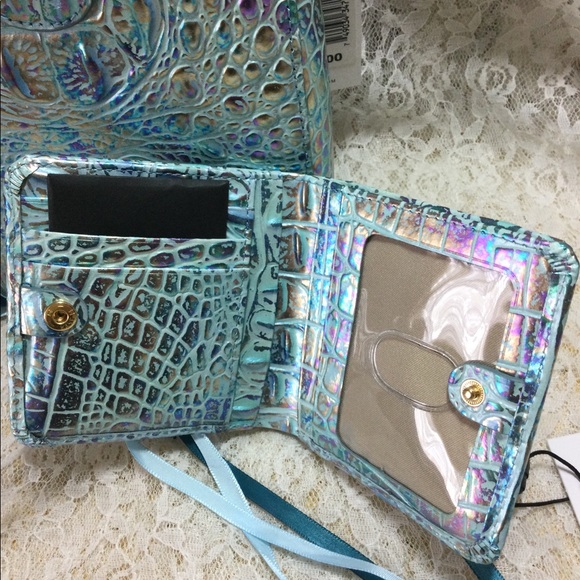 $FIRM$ - NO OFFERS NWT $FIRM$ BRAHMIN WONDERLAND CROSSBODY & WALLET - Picture 8 of 10